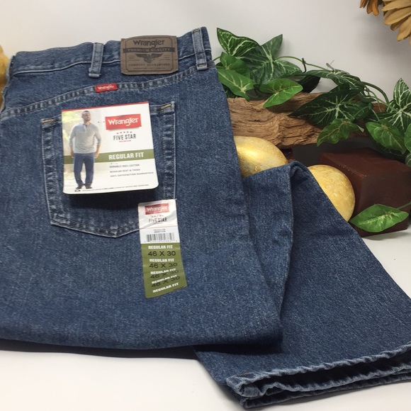 wrangler five star regular fit